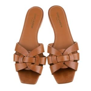 SOLD YSL Tribute Flat Mules